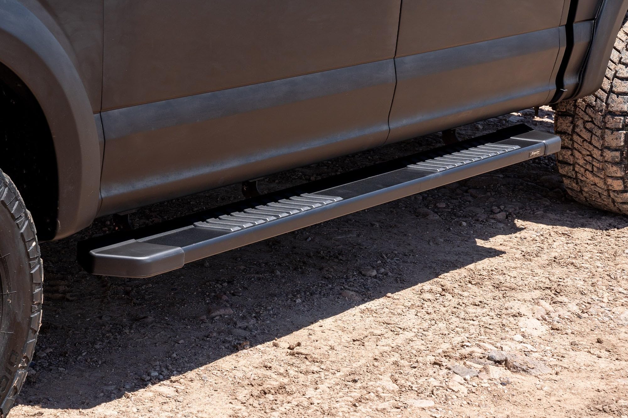 Raptor Series Raptor Series Running Boards Steps 6in OEM Style Black Aluminum Compatible with SuperCrew - Outdoor Depot