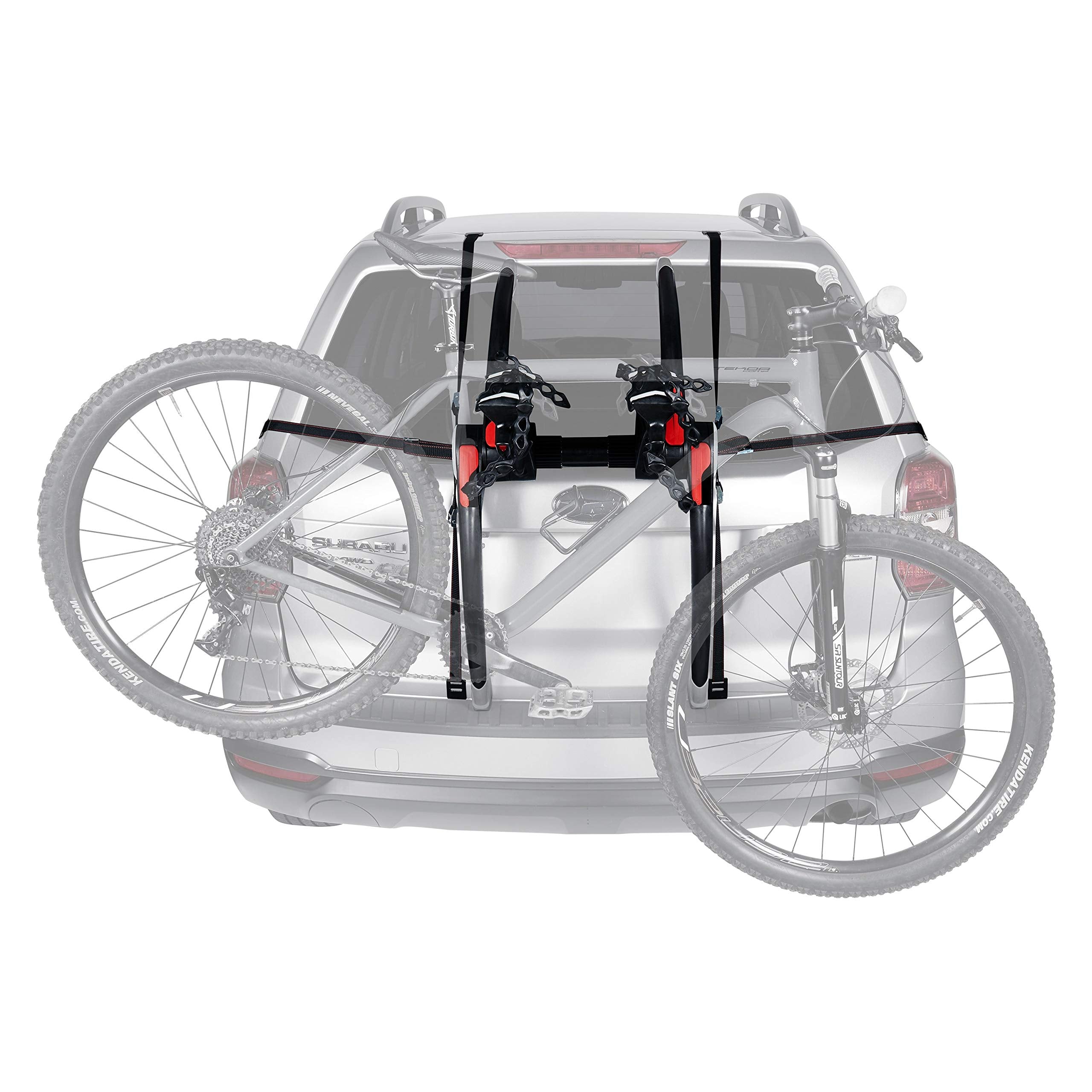 G3 Car Bike Rack Trunk Hatch Mount Holds 3 Bikes Frame Clamp Non-Foldable Aluminum Black G3 Bike Rack - Outdoor Depot