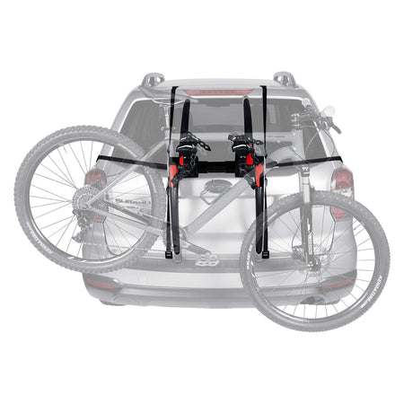 G3 Car Bike Rack Trunk Hatch Mount Holds 3 Bikes Frame Clamp Non-Foldable Aluminum Black G3 Bike Rack - Outdoor Depot