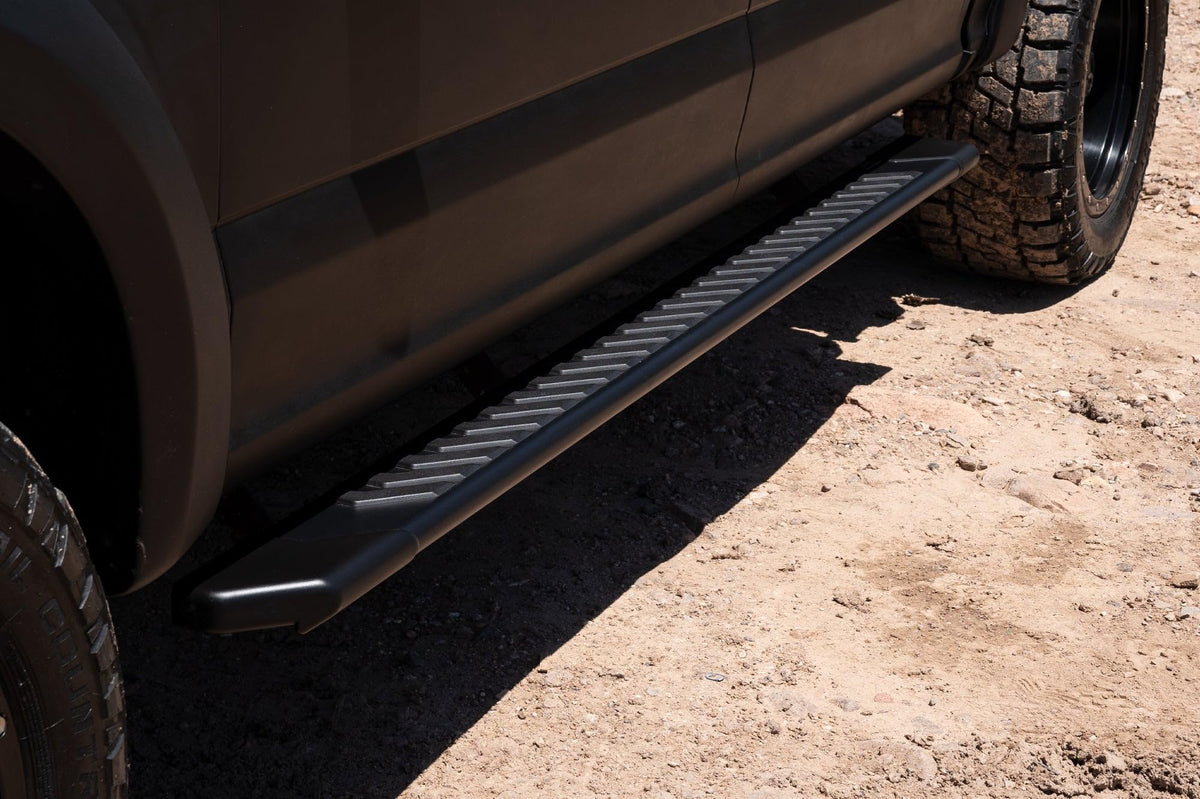 Raptor Series Raptor Series Running Boards Steps 5in OEM Style Full Tread Black Aluminum Compatible with - Outdoor Depot