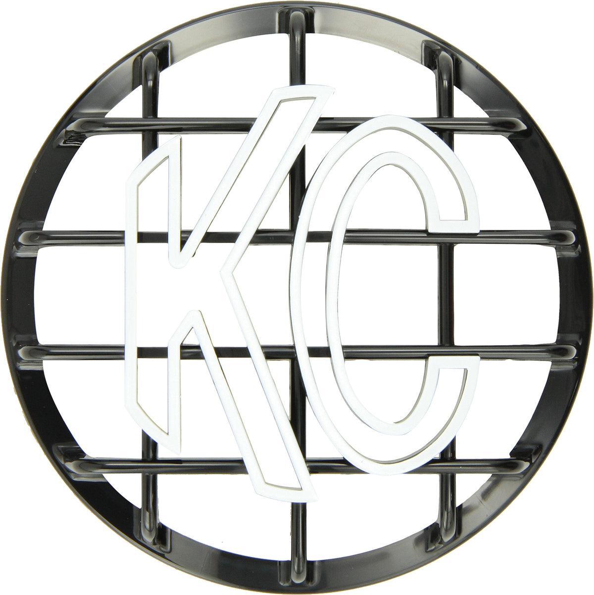 KC KC HiLiTES 7210 6" Black ABS Stone Guard - Single Guard - Outdoor Depot