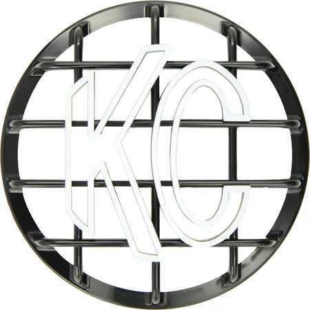 KC KC HiLiTES 7210 6" Black ABS Stone Guard - Single Guard - Outdoor Depot