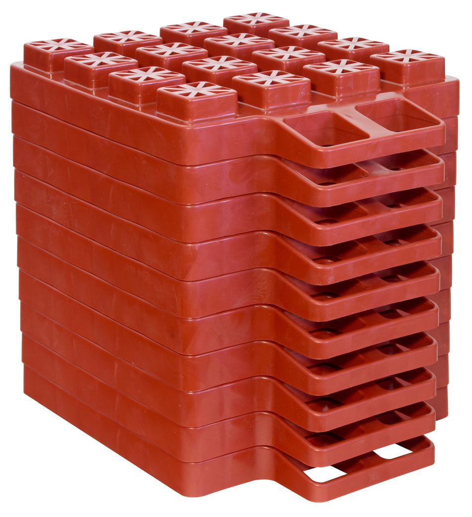 VALTERRA LLC A100918 Valterra A10-0918 Stackers Multi-Use RV Leveling Pads (Pack of 10) ...