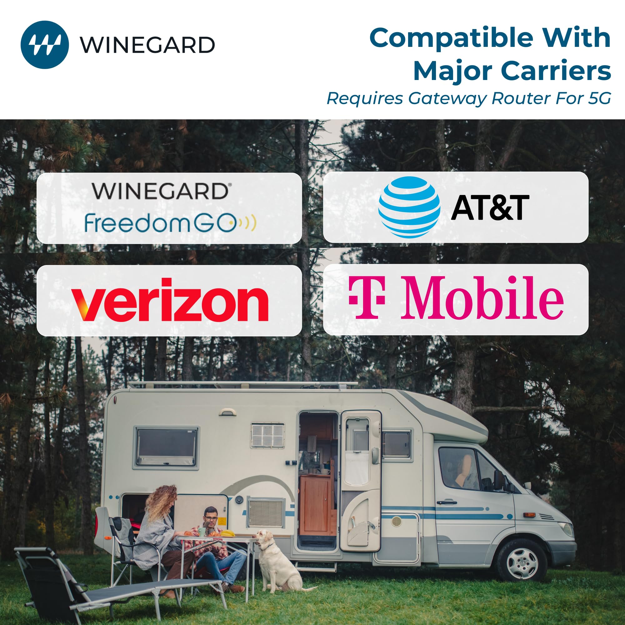 Winegard Winegard AR2-5G1 Air 360+ 5G - Outdoor Depot