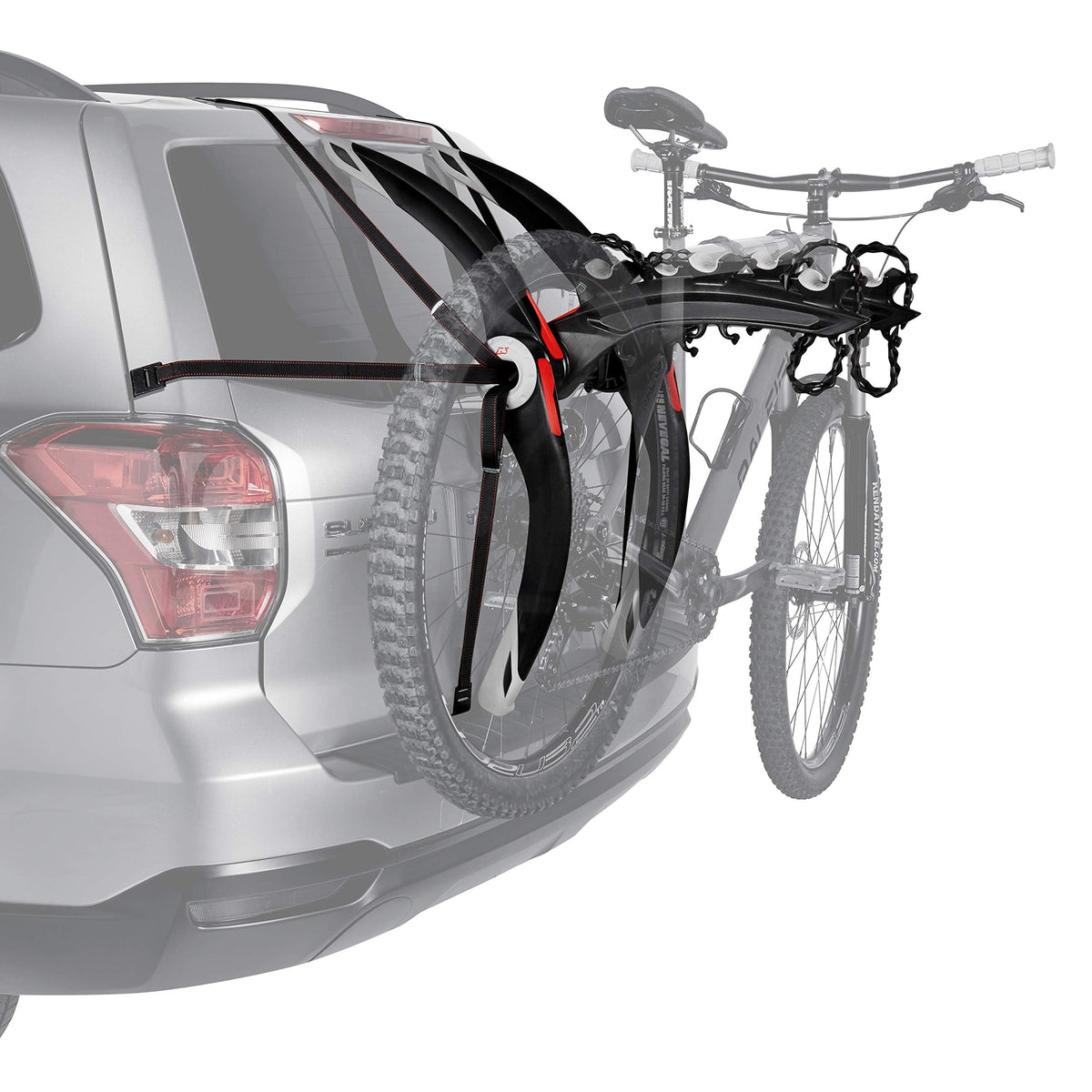 G3 Car Bike Rack Trunk Hatch Mount Holds 3 Bikes Frame Clamp Non-Foldable Aluminum Black G3 Bike Rack - Outdoor Depot
