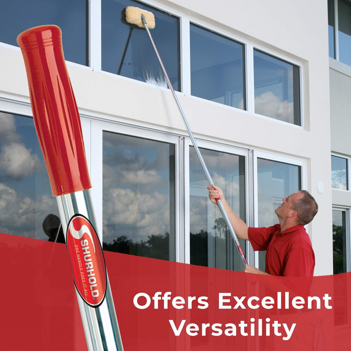 Shurhold Shurhold 9' Telescoping Handle 63" - 108" - Outdoor Depot