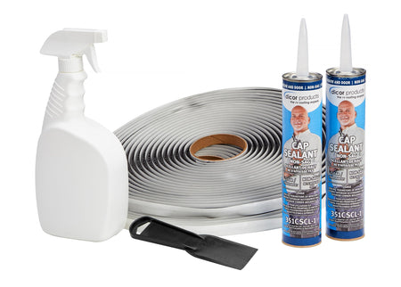 Dicor Dicor WRK-1 Standard Seal-Tite Reseal Kit - Includes Enough RV, Trailer, Motorhome Repair Tape for 6 - Outdoor Depot