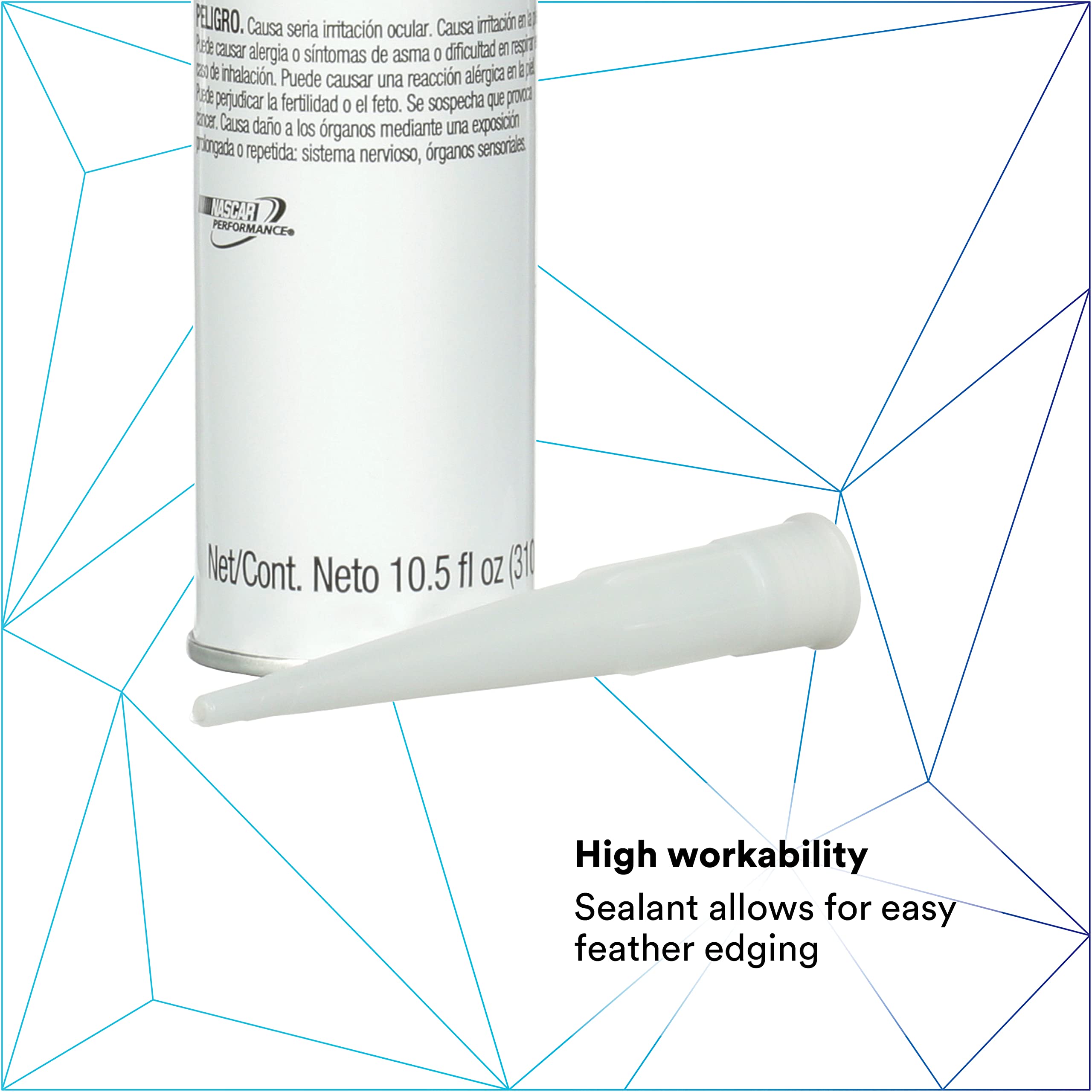 3M 3M Auto Glass Urethane Windshield Adhesive, 08693, Medium Viscosity, High-Strength, Fast-Curing, 310 - Outdoor-Depot.us