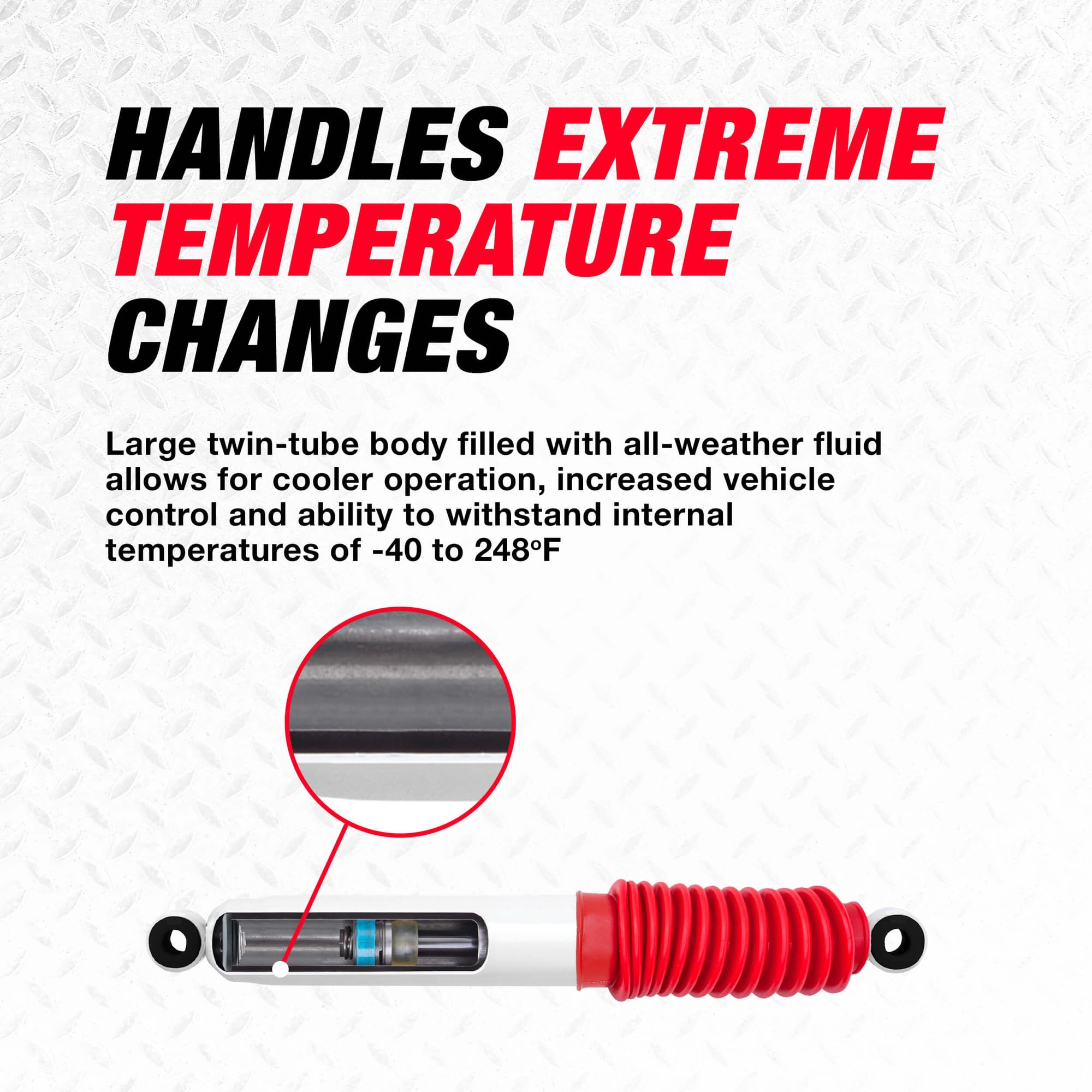 Rancho Rancho RS5000X RS55042 Suspension Shock Absorber - Outdoor Depot
