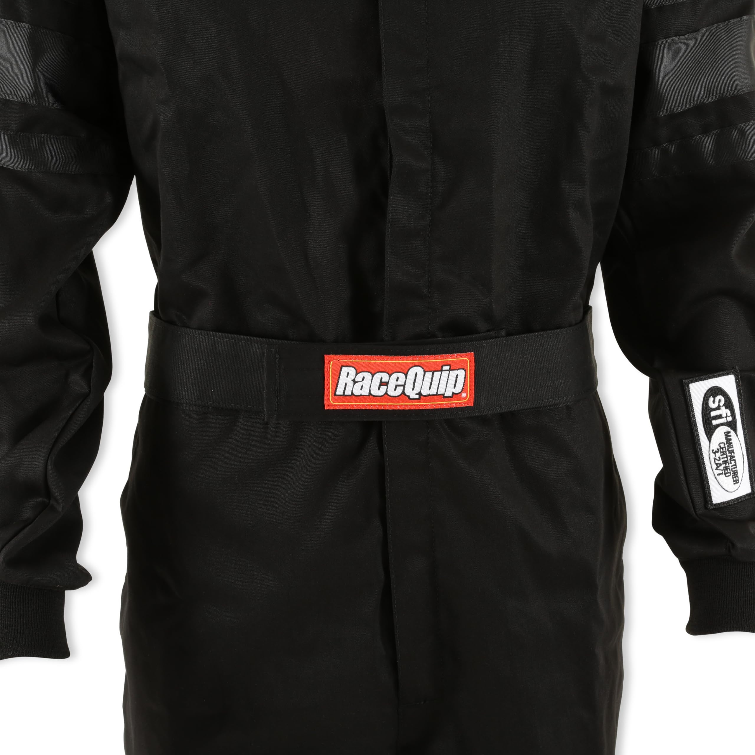 RaceQuip RaceQuip® 110006RQP 110 Series 1-Pc Driving Suit - SFI 3.2A/1 - Black - XL - Outdoor Depot