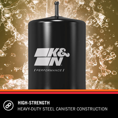 K&N K&N Gasoline Fuel Filter: High Performance Fuel Filter, Premium Engine Protection, Compatible with - Outdoor Depot