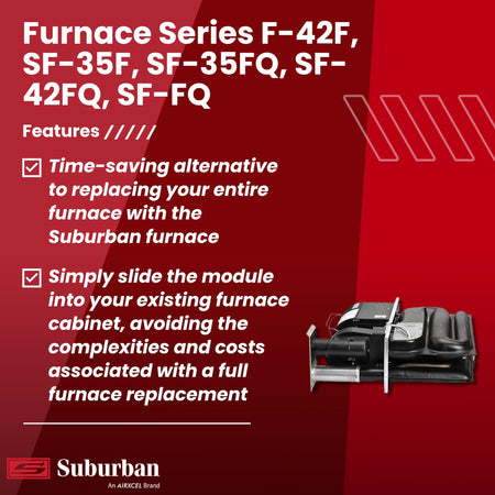 Suburban Suburban RP-35FQ 35,000 BTU/h RV Replacement Core for Suburban Furnace Series F-42F, SF-35F, - Outdoor Depot