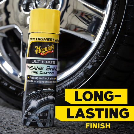Meguiar's Meguiar's G190315 Ultimate Insane Shine Tire Coating, gives a Finish that Creates a Lasting - Outdoor Depot