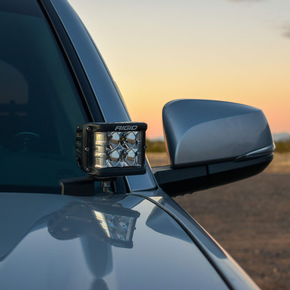 RIGID INDUSTRIES RIGID INDUSTRIES D-SS PRO SPOT Surface Mount BLK Pair - Outdoor Depot