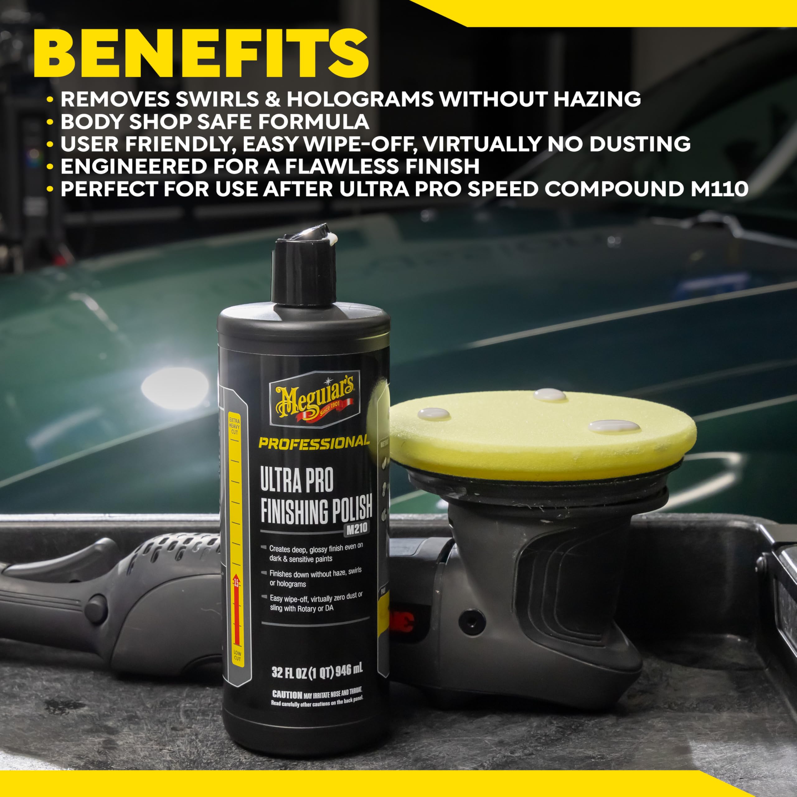 Meguiar's Meguiar's Professional Ultra Pro Finishing Polish M21032, Car Polish for a Mirror-Like Finish on - Outdoor Depot
