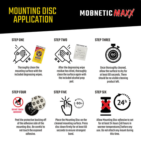 Mob Armor Mob Armor MobNetic Maxx - USA Assembled Magnetic Phone Holder for Car, Magnetic Car Phone Mount, - Outdoor Depot