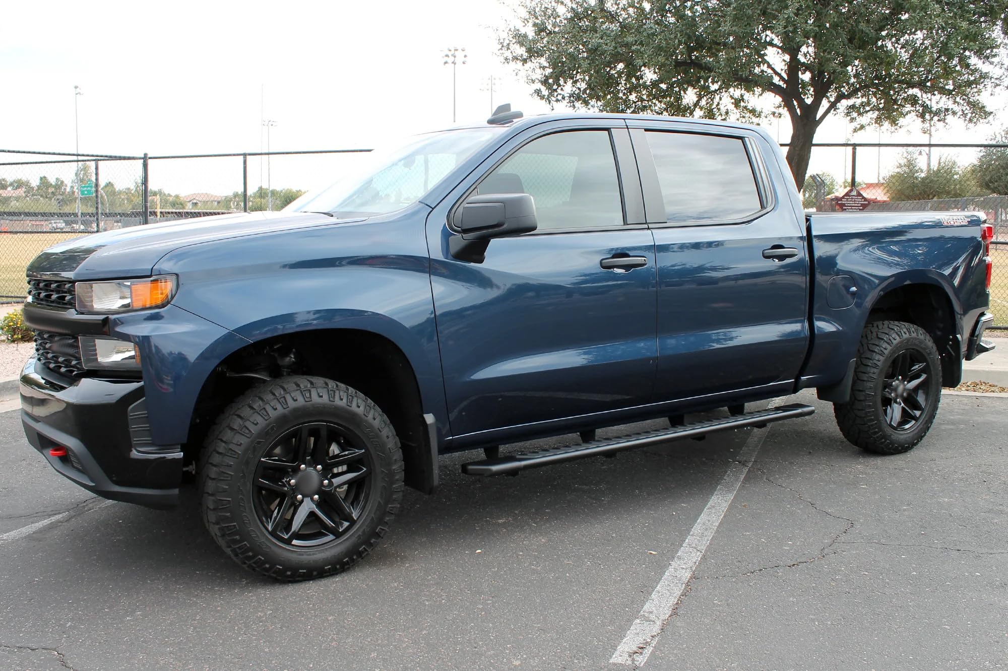 Raptor Series Raptor Series Running Boards Steps 5in OEM Style Full Tread Black Aluminum Compatible with - Outdoor Depot