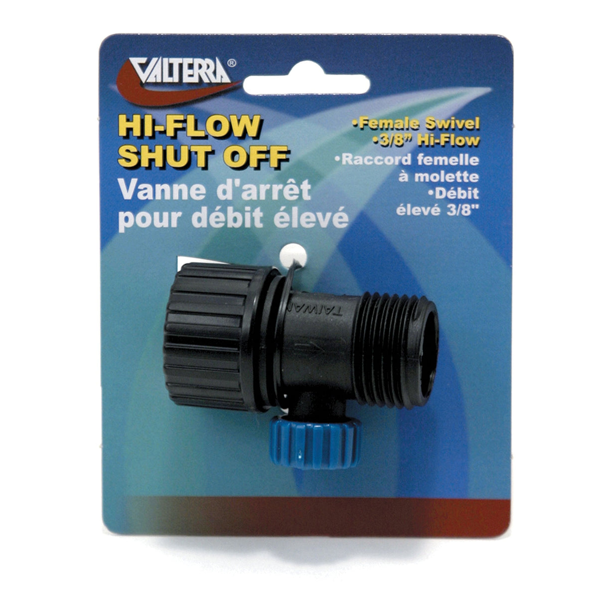 Valterra Valterra A01-0144VP Hi-Flow Shut-Off Valve , Black - Outdoor Depot