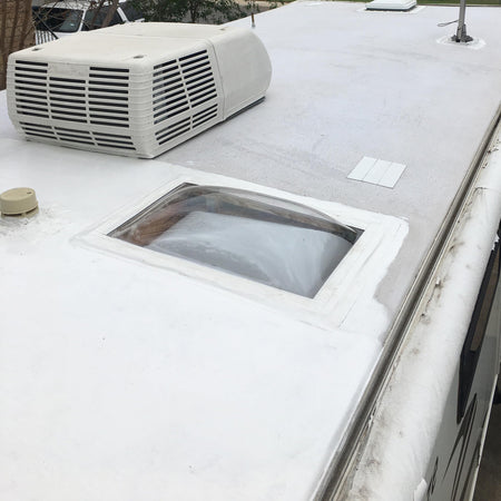 ICON ICON RV Skylight - SL1422DS - Dark Smoke, Fits 14"x22" Openings, 16"x26" Overall, Outer Dome Skylight - Outdoor Depot