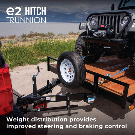 Fastway Fastway e2 2-Point Sway Control Trunnion Hitch, 92-00-0600, 6,000 Lbs Trailer Weight Rating, 600 Lbs - Outdoor Depot