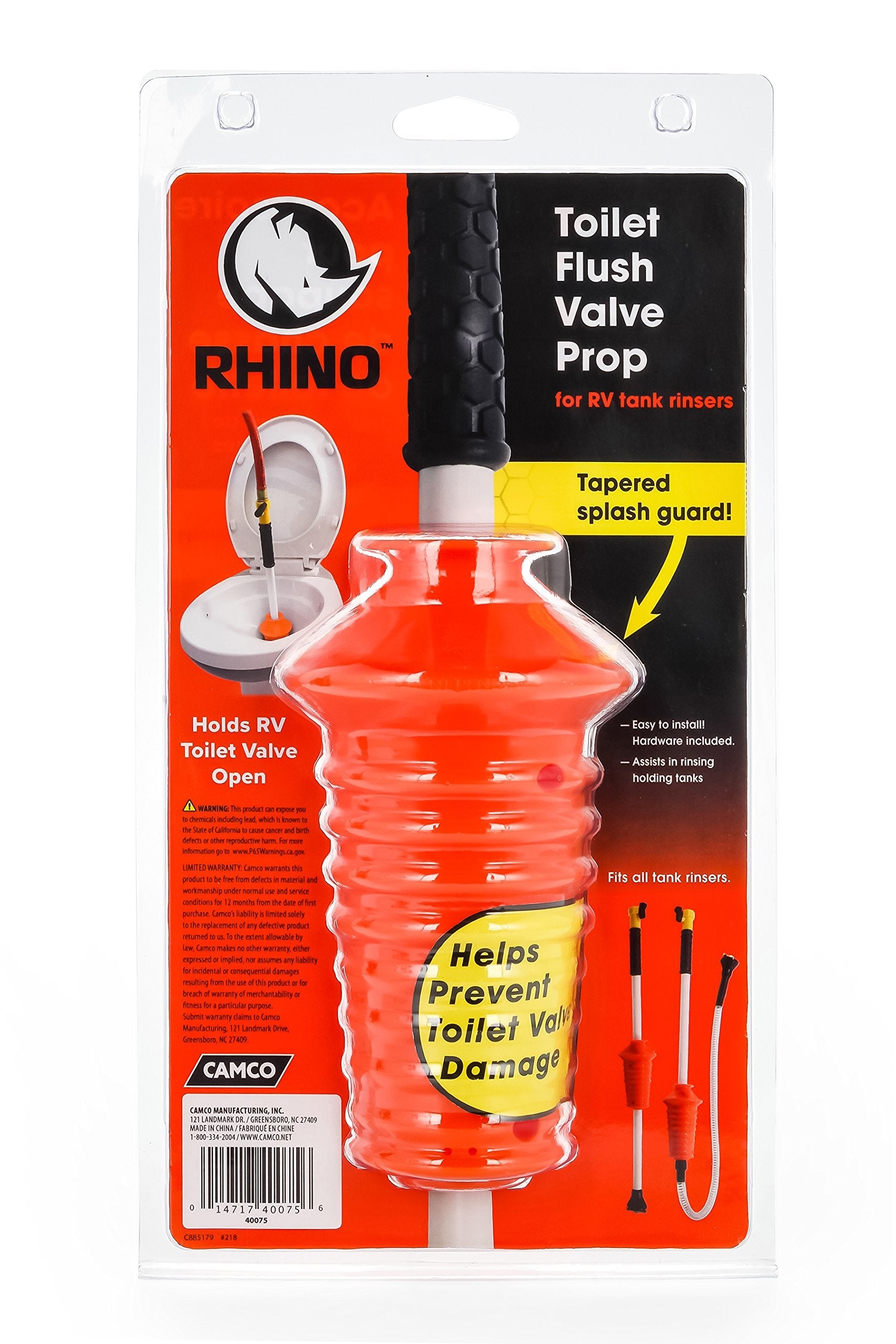 Camco Camco 40075 Toilet Flush Valve Prop - Outdoor Depot