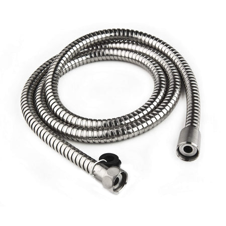 Dura Faucet Dura Faucet DF-SA200-CP RV 60 inch Flexible Stainless Steel Handheld Shower Head Hose (Chrome) - Outdoor Depot