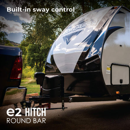 Fastway Fastway e2 2-Point Sway Control Round Bar Hitch, 94-00-0800, 8,000 Lbs Trailer Weight Rating, 800 - Outdoor Depot