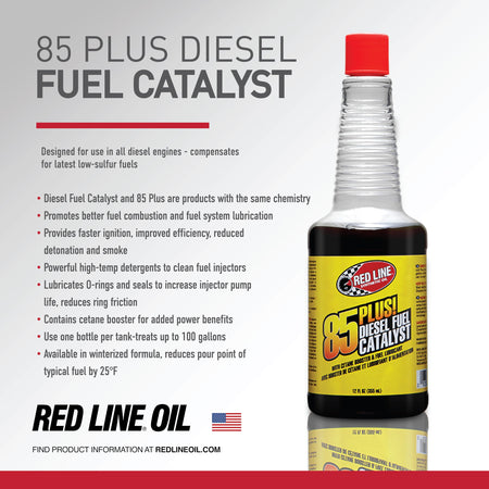 Red Line Red Line 70802 85 Plus Diesel Fuel Additives - 12 Ounce - Outdoor Depot