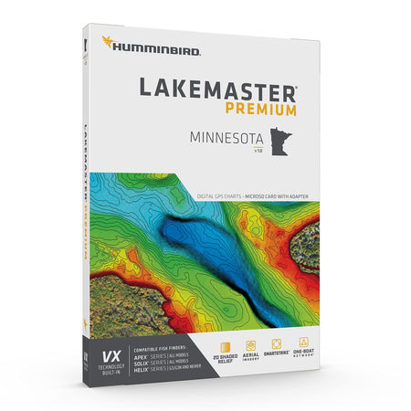 Humminbird Humminbird LakeMaster Premium Minnesota V1 Map SD Card for Fish Finders - Outdoor Depot