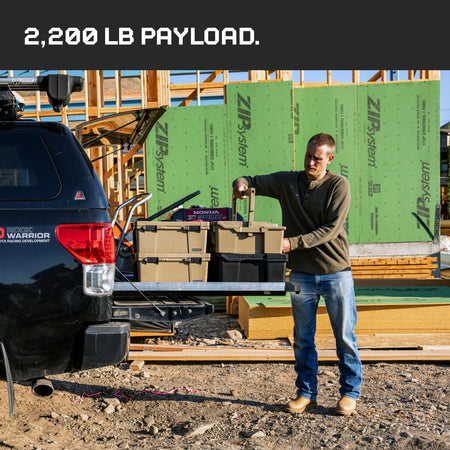 DECKED CargoGlide XL Truck Bed Slide – 2200 lb Capacity, 100% Extension – Heavy-Duty Pickup Cargo Slide for - Outdoor Depot