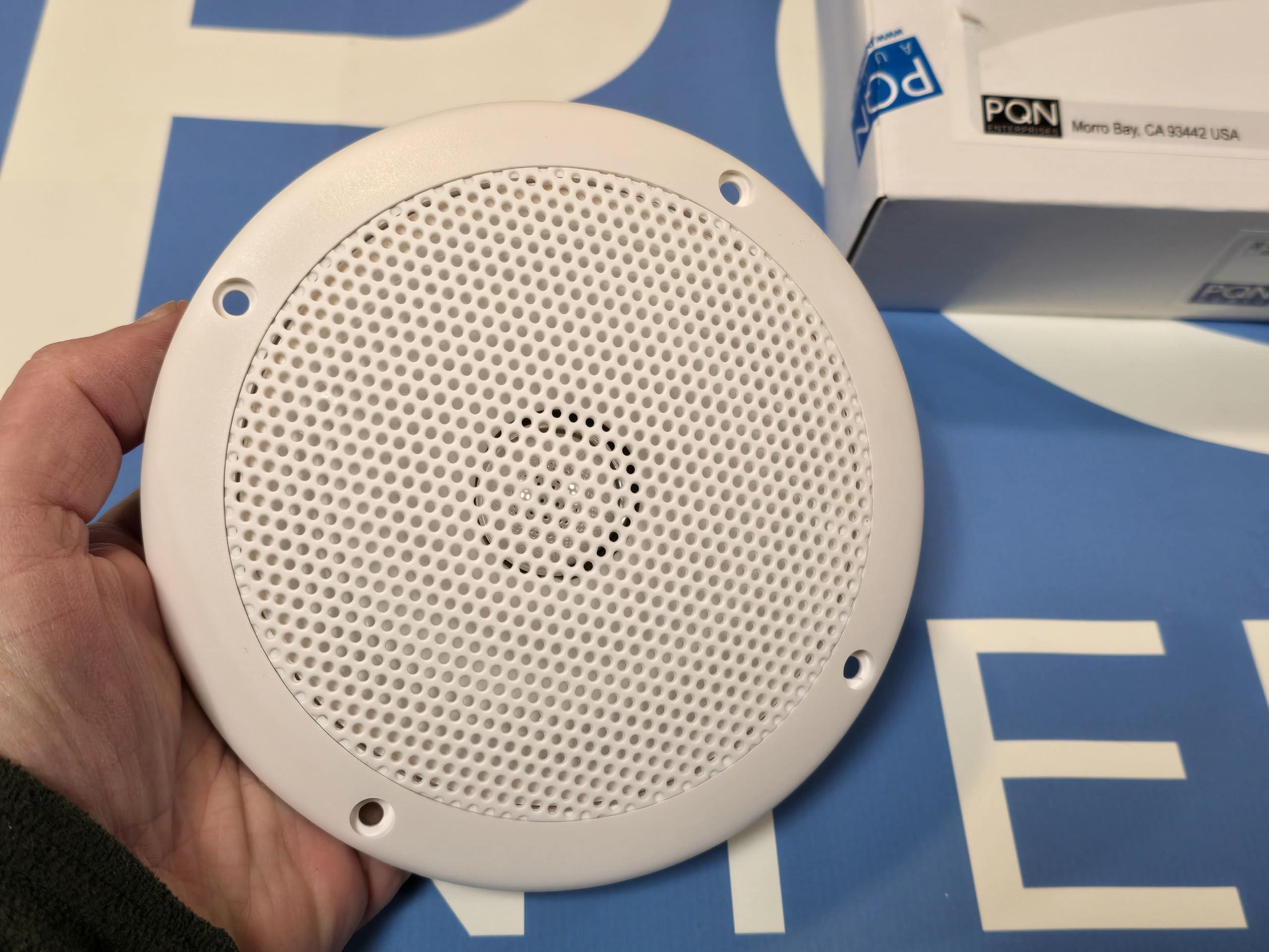 PQN Audio PQN Audio ECO50-4W Waterproof Marine Speakers - RV, Camper, Boat, Wall and Floor Outdoor Speakers - Outdoor Depot