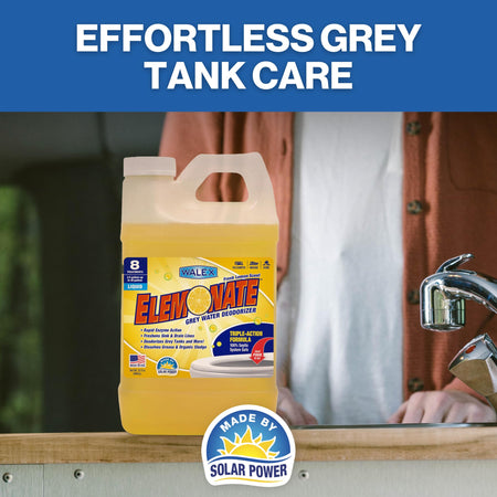 Walex Walex Elemonate Liquid Grey Water Deodorizer for RV, Camper & Marine - Dissolves Grease & Organic - Outdoor Depot