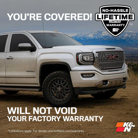K&N K&N Cold Air Intake System: High-Flow Air Filter, Increase Performance & Towing: Compatible with - Outdoor Depot