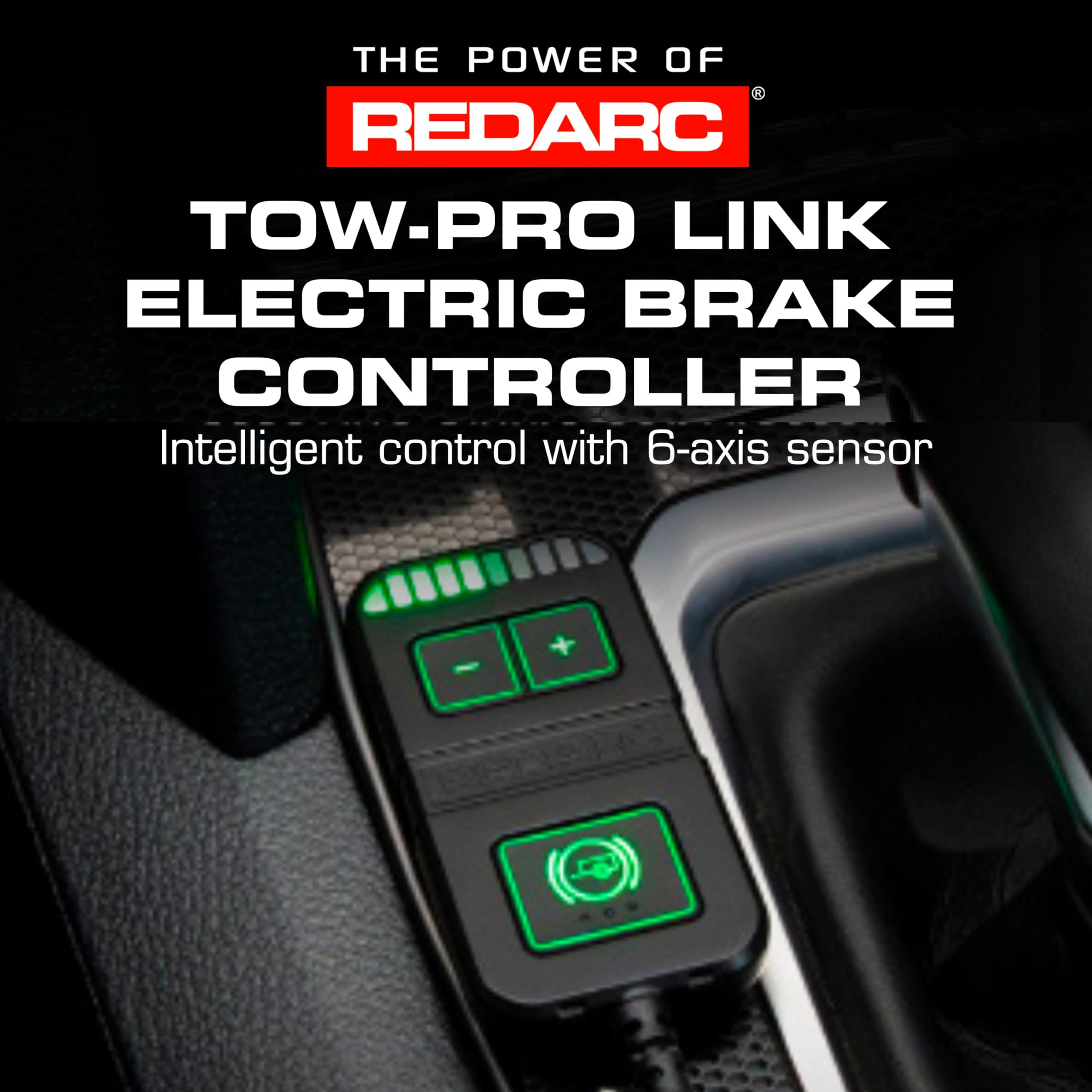 REDARC REDARC Tow-Pro Link Electric Trailer Brake Controller, 6-Axis Sensor Sway Control, Dual Braking - Outdoor Depot