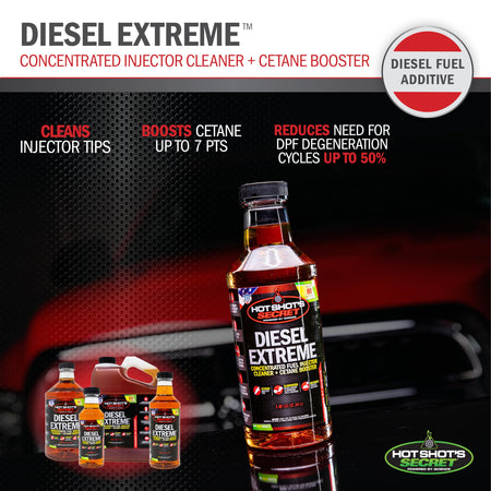 Hot Shot's Secret Hot Shot's Secret Diesel Extreme 32 oz – Treats 80 Gallons – Concentrated Diesel Fuel - Outdoor Depot