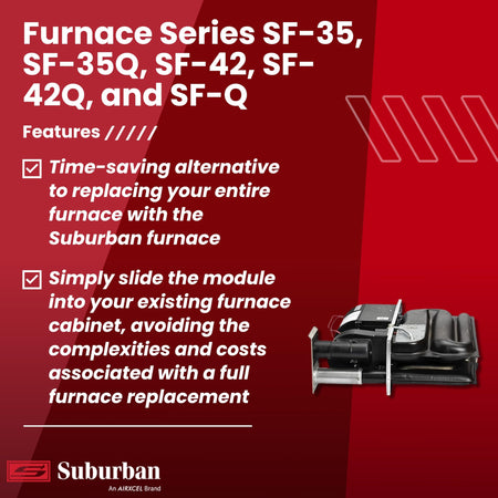 Suburban Suburban RP-35Q 35,000 BTU/h RV Replacement Core for Suburban Furnace Series SF-35, SF-35Q, SF-42, - Outdoor Depot