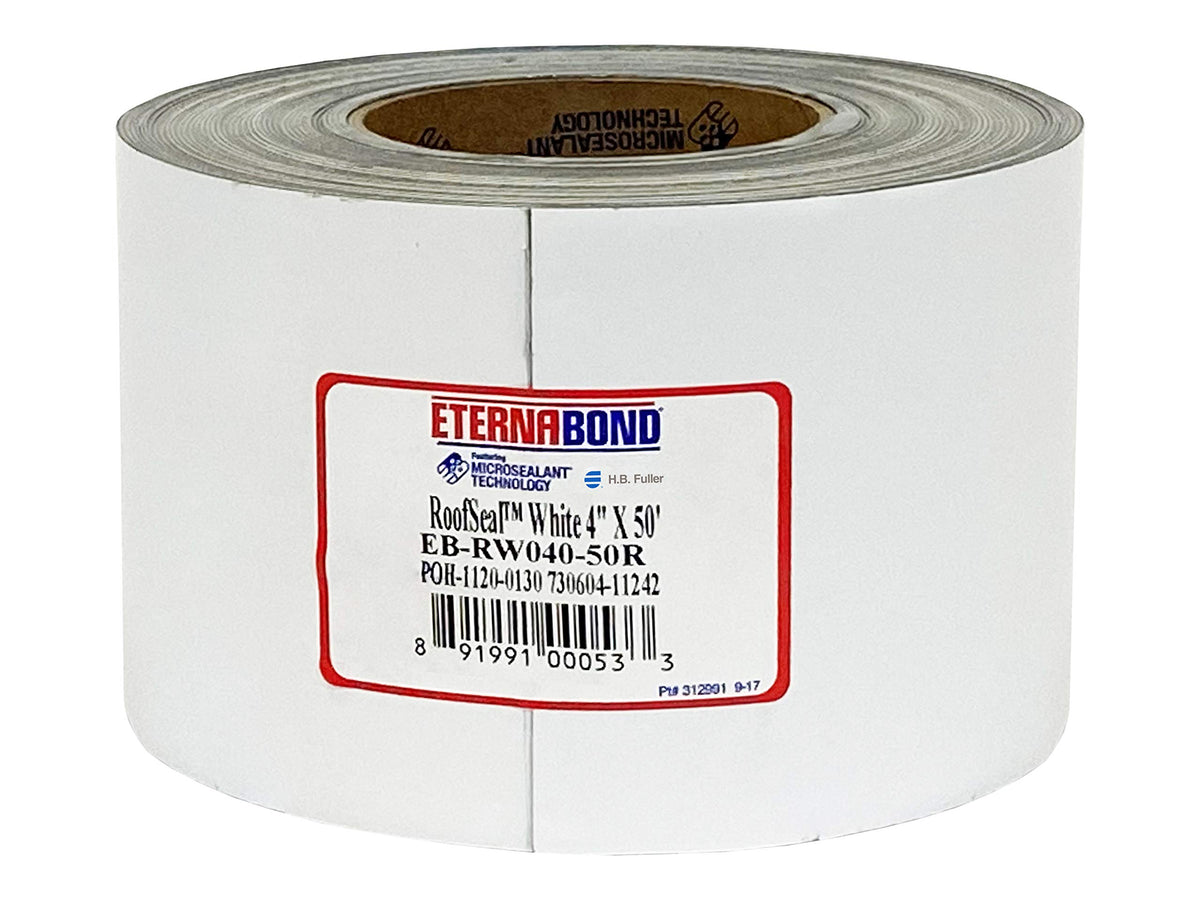 EternaBond EternaBond RoofSeal White 4" x50' MicroSealant UV Stable RV Roof Seal Repair Tape | 35 mil Total - Outdoor Depot