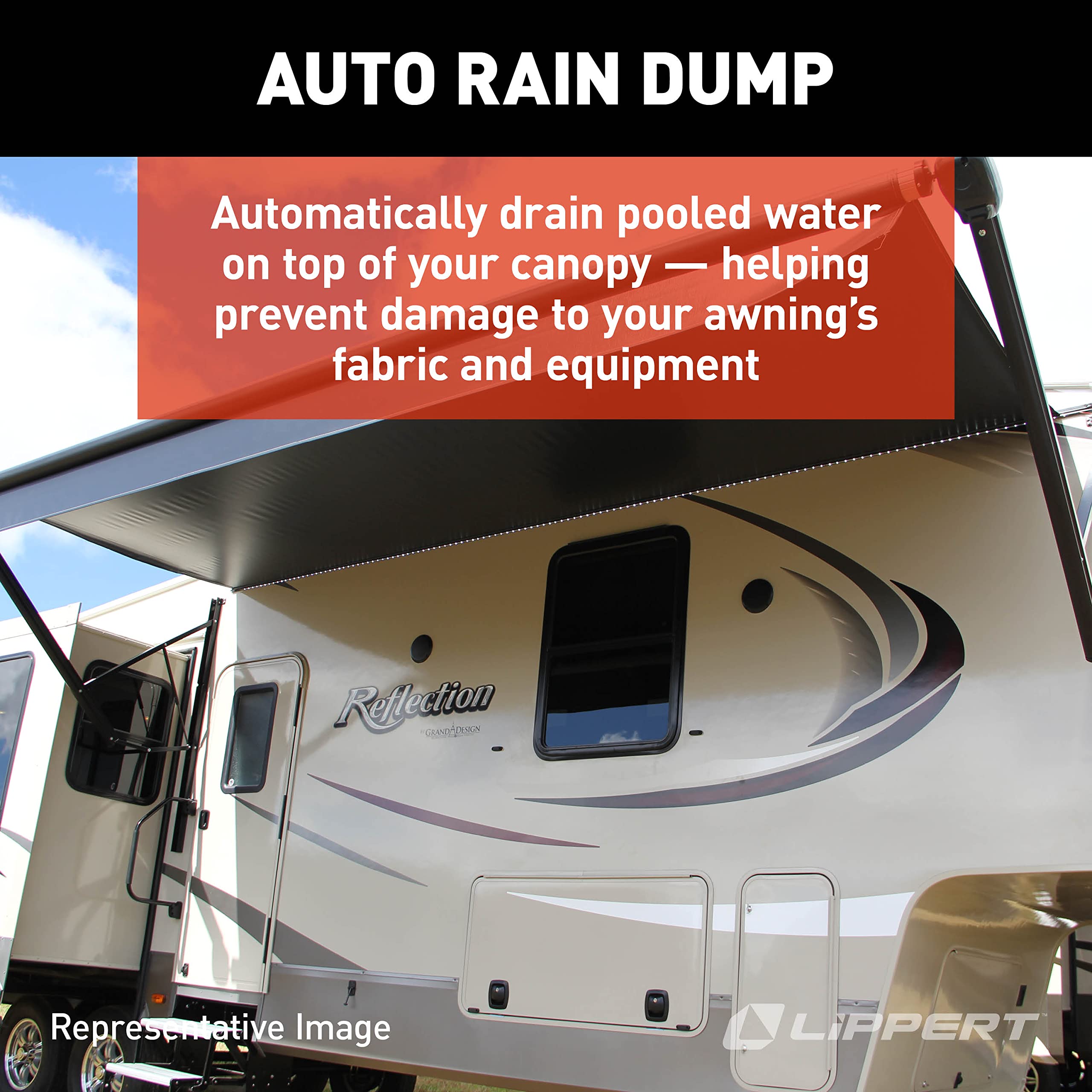 Solera Solera 3000 Series Short Black Universal RV Awning Arms & Hardware Kit with One-Touch Power - Outdoor Depot