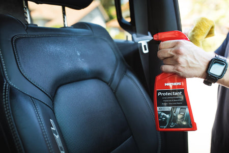 Mothers Mothers Protectant, 24 oz. – Long-Lasting UV Protection for Rubber, Vinyl & Plastic, Shields Dash, - Outdoor Depot