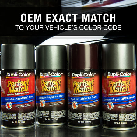 Dupli-Color Dupli-Color Perfect Match Premium Automotive Paint, Iridium (M), 8 oz - Outdoor Depot