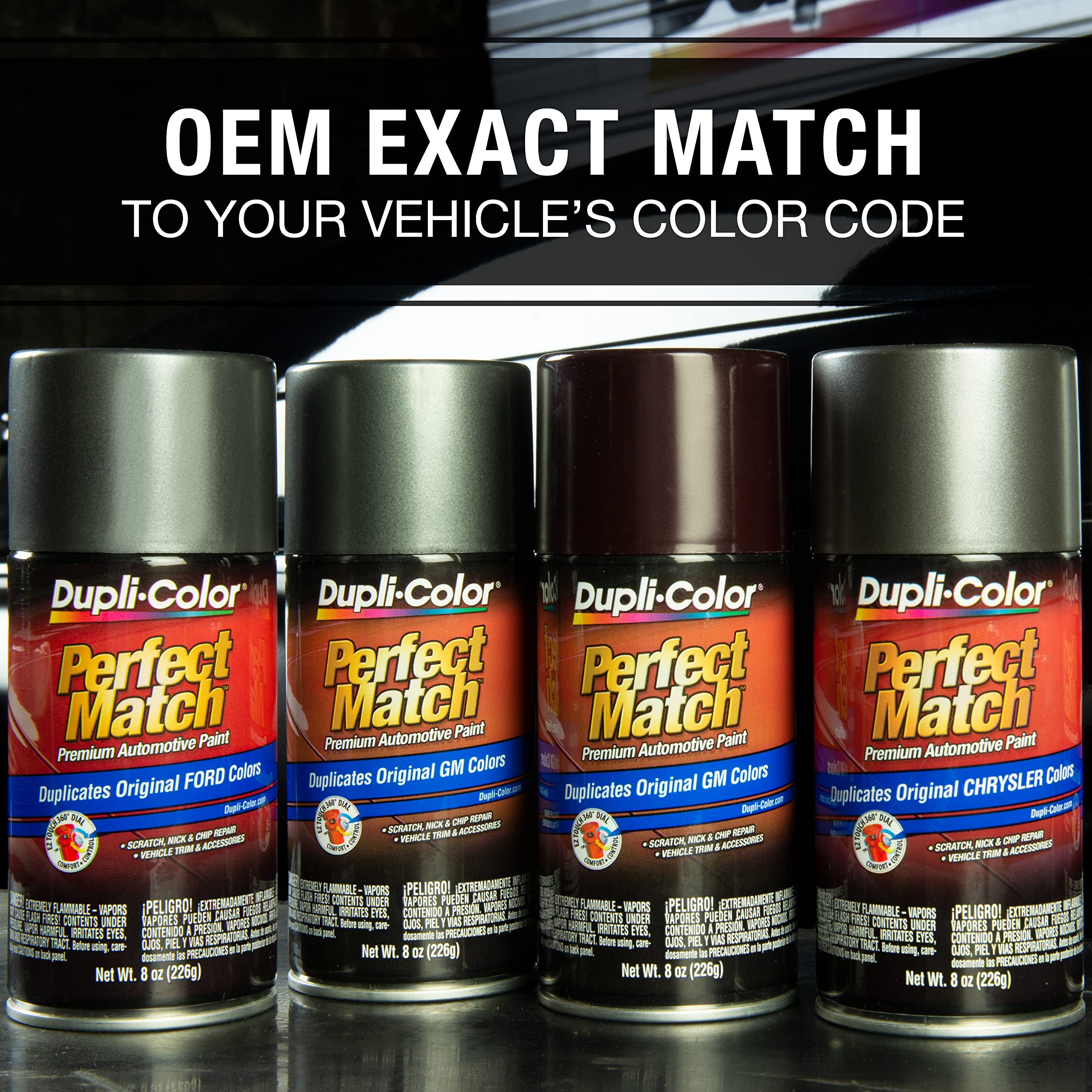 Dupli-Color Dupli-Color Perfect Match Premium Automotive Paint, Navy Blue (M), 8 oz - Outdoor Depot
