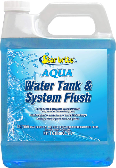 STAR BRITE STAR BRITE Aqua Water Tank & System Flush - Deep Cleans & Deodorizes Fresh Water Tanks & Entire - Outdoor Depot