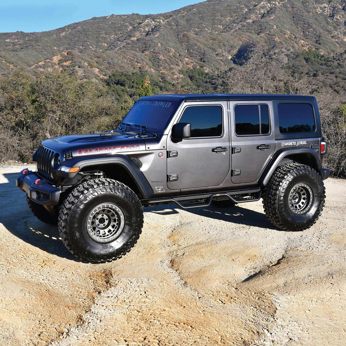 Westin Westin 20-14065 Outlaw Drop Nerf Bars fits 2018-2026 Wrangler JL Unlimited 4Door Textured Black Pair - Outdoor Depot