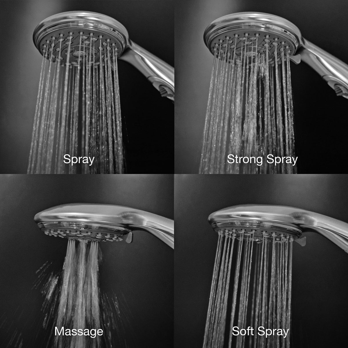 Dura Faucet Dura Faucet Premium RV Handheld Shower Wand with Eco-Friendly On/Off Switch (Brushed Satin - Outdoor Depot