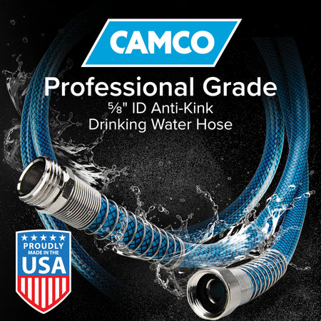 Camco Camco TastePURE 10-Foot Premium Camper/RV Drinking Water Hose - Features a Heavy-Duty No-Kink Design - Outdoor Depot