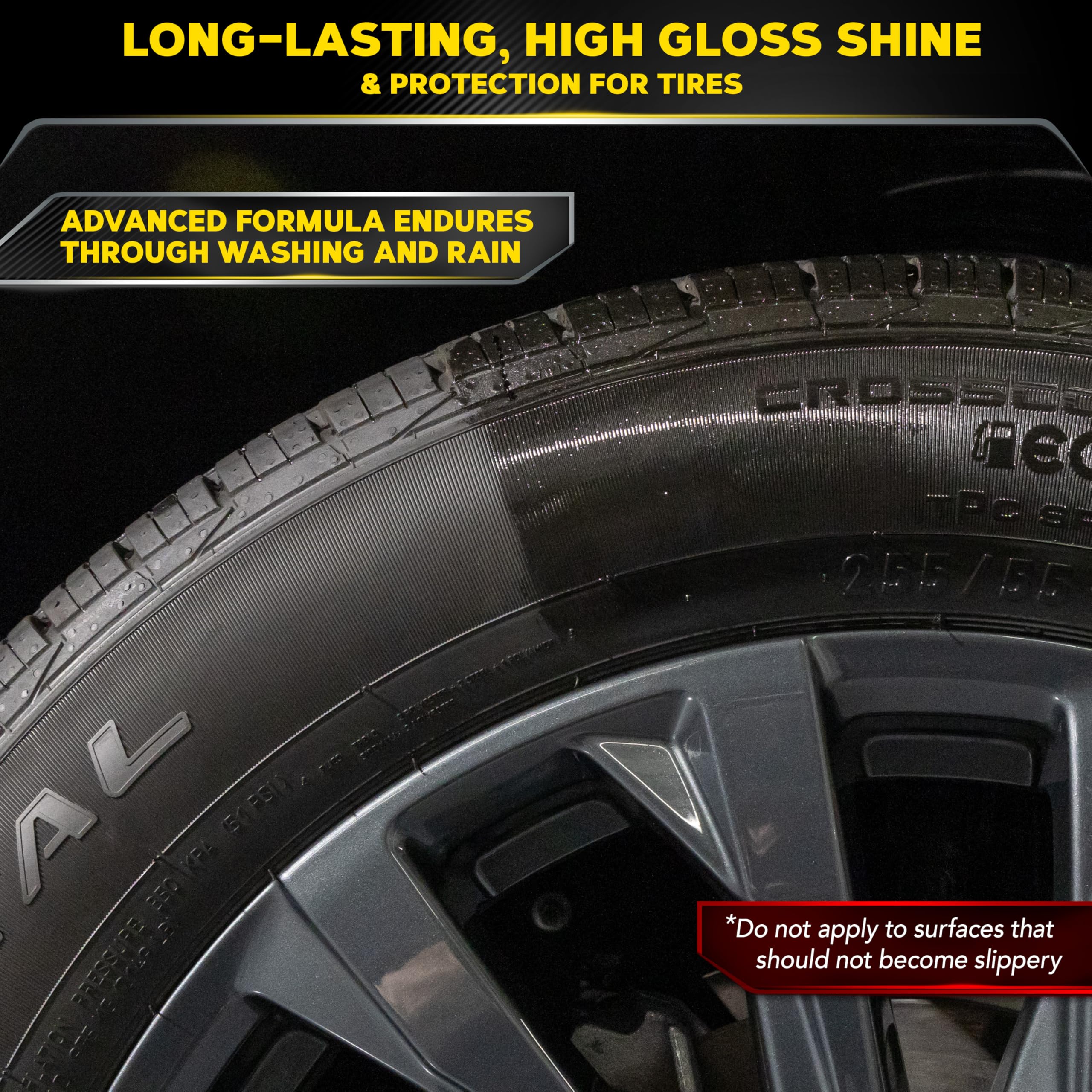 Meguiar's Meguiar’s Endurance Tire Gel, G7516, Premium Tire Shine Gel for a Lasting Glossy Finish, Helps - Outdoor Depot