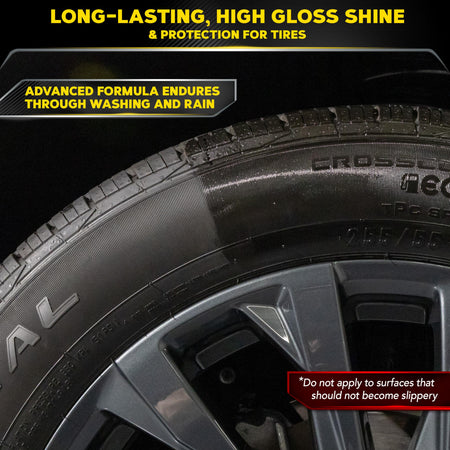 Meguiar's Meguiar’s Endurance Tire Gel, G7516, Premium Tire Shine Gel for a Lasting Glossy Finish, Helps - Outdoor Depot