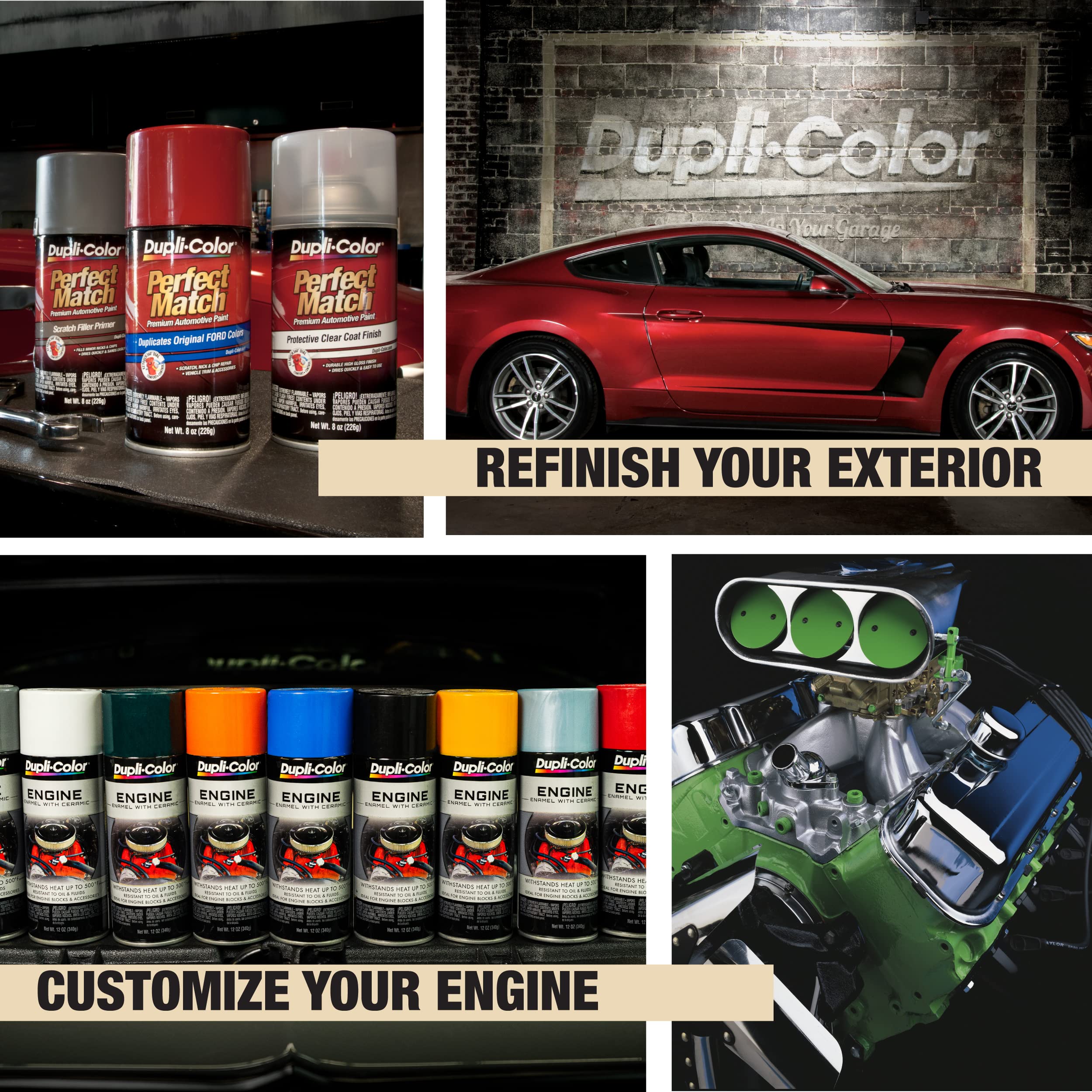 Dupli-Color DupliColor Engine Paint with Ceramic Ford Dark Blue - Outdoor Depot