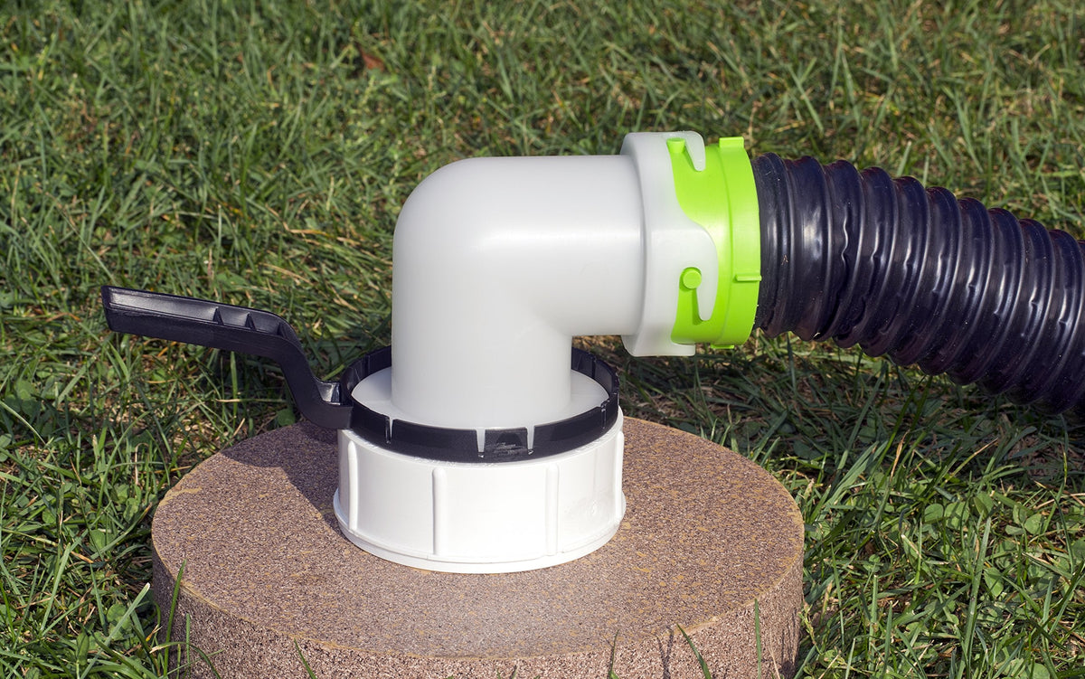 Valterra Valterra S1500 Slunky RV Drainage Hose Support, 15 ft., Black - Outdoor Depot