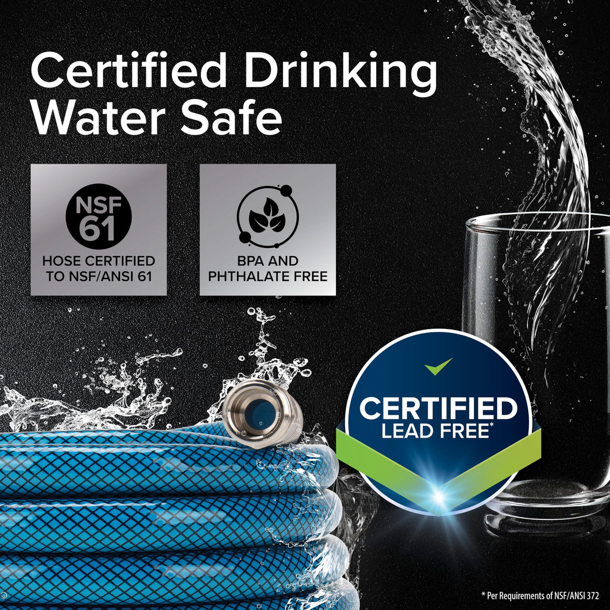 Camco Camco TastePURE 10-Foot Premium Camper/RV Drinking Water Hose - Features a Heavy-Duty No-Kink Design - Outdoor Depot